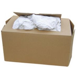 Chiffons blancs supérieurs carton de 10 kg