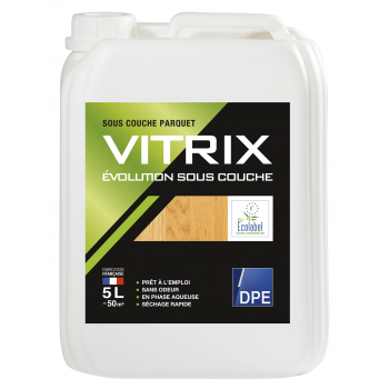 Vitrix évolution sous couche parquet à l'eau ecolabel